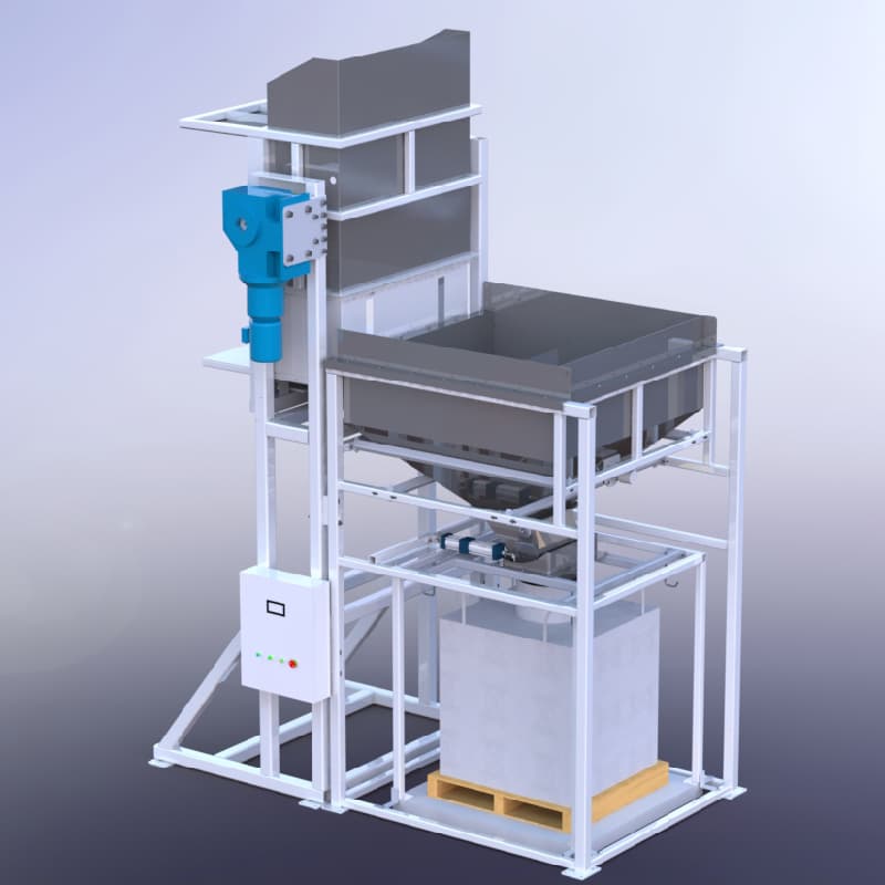 bulk bag filling station