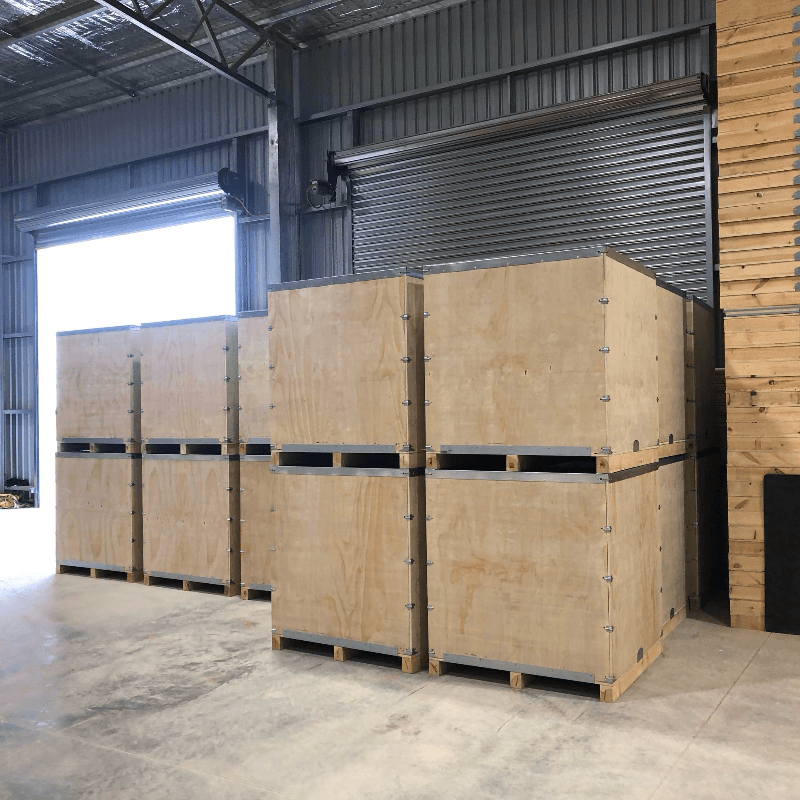Wooden Bin