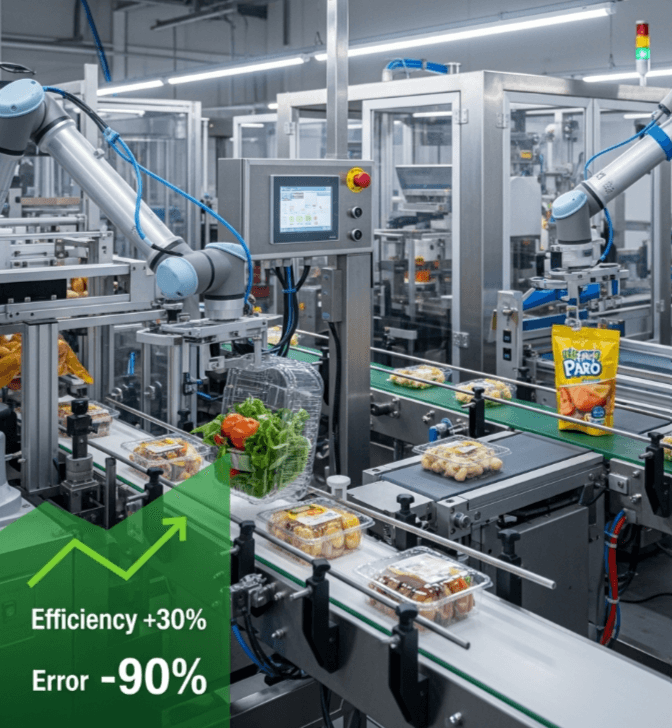 How Automated Food Packaging Improves Efficiency and Reduces Human Error